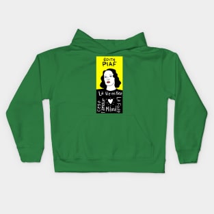 Edith Piaf Kids Hoodie